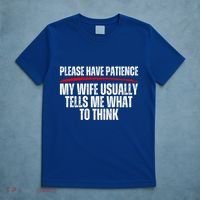 Husband Let Me Ask My Wife From Loving Spouse Funny Married Gift T-Shirt thumb 5