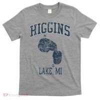Higgins Lake Michigan Vintage T-Shirt thumb 0