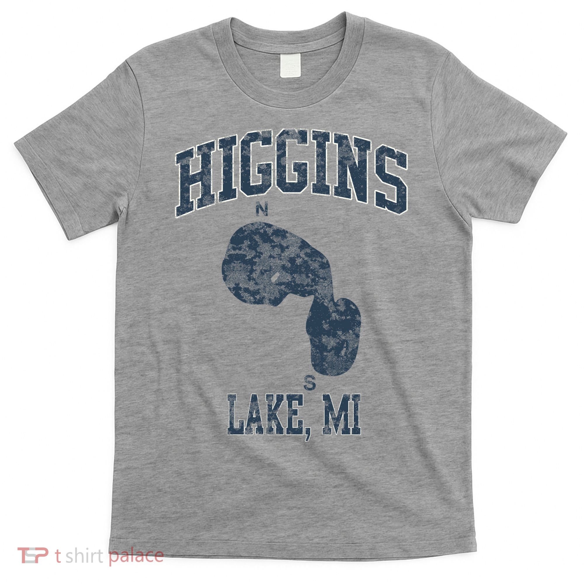 Higgins Lake Michigan Vintage T-Shirt
