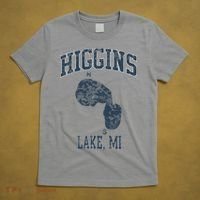 Higgins Lake Michigan Vintage T-Shirt thumb 5