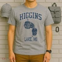 Higgins Lake Michigan Vintage T-Shirt thumb 6