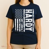 Hardy Last Name Funny Surname Team Hardy Family Reunion T-Shirt thumb 4