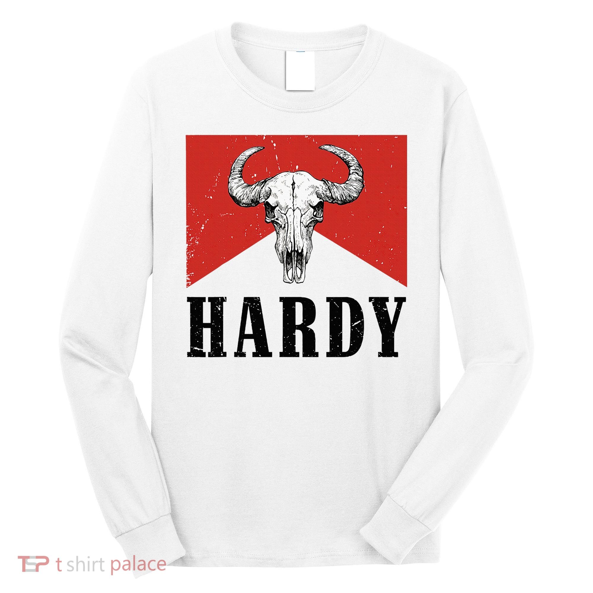 H.A.R.D.Y Last Name H.A.R.D.Y Family Western Style Long Sleeve Shirt