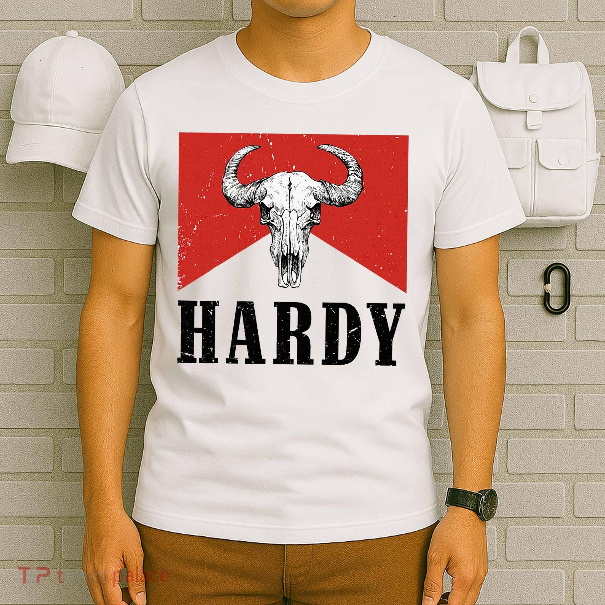 H.A.R.D.Y Last Name H.A.R.D.Y Family Western Style T-Shirt