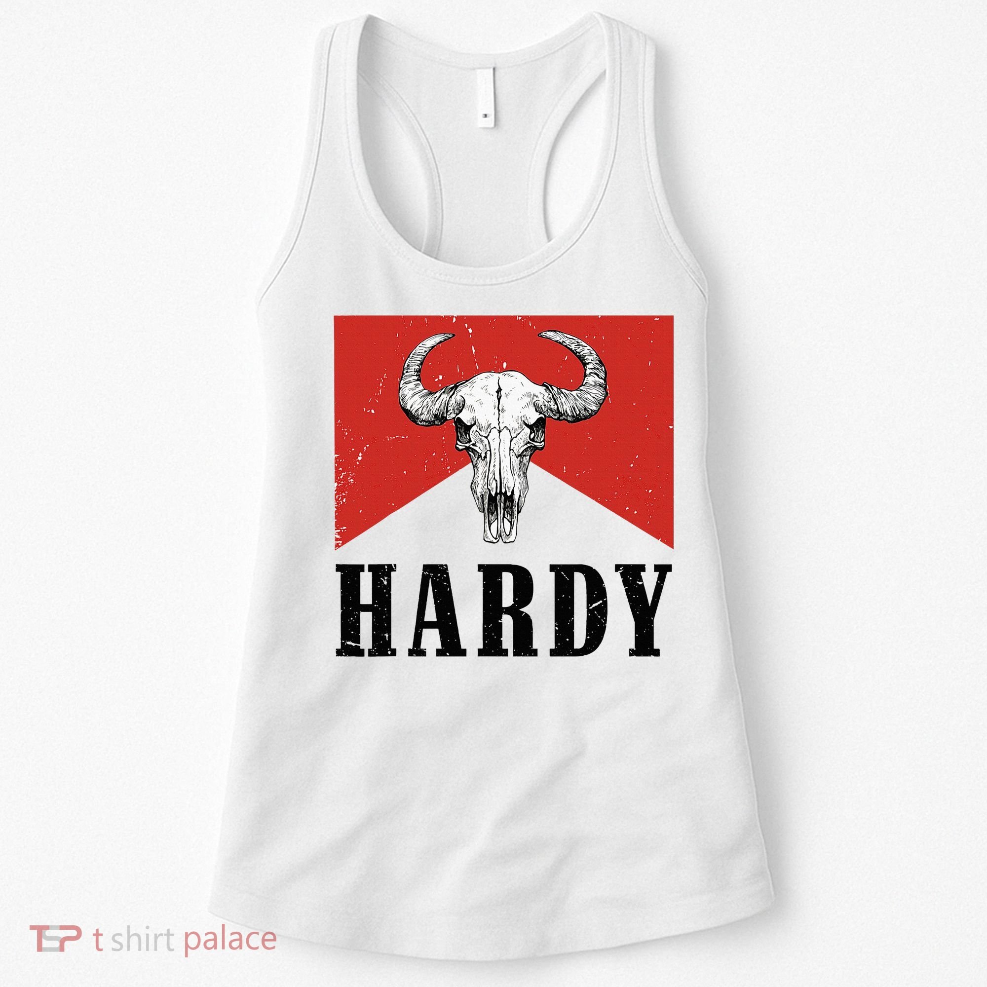 H.A.R.D.Y Last Name H.A.R.D.Y Family Western Style Women's Tank Top