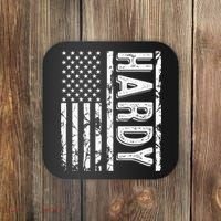 H.A.R.D.Y Last Name Funny Surname Team Family Reunion Coaster thumb 0