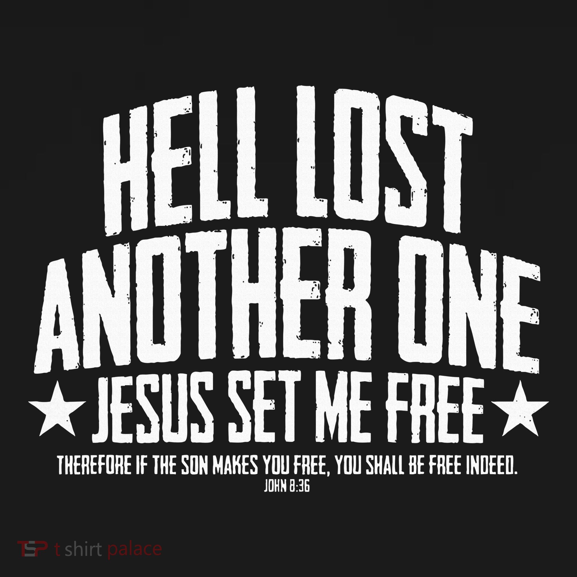 Hell Lost One Jesus Set Me Free John 836 Another Christian Women's Hoodie