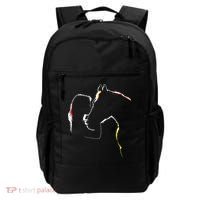 Horse Lover Outline Cute Gift Backpack thumb 0