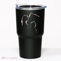 Horse Lover Outline Cute Gift Tumbler thumb 0