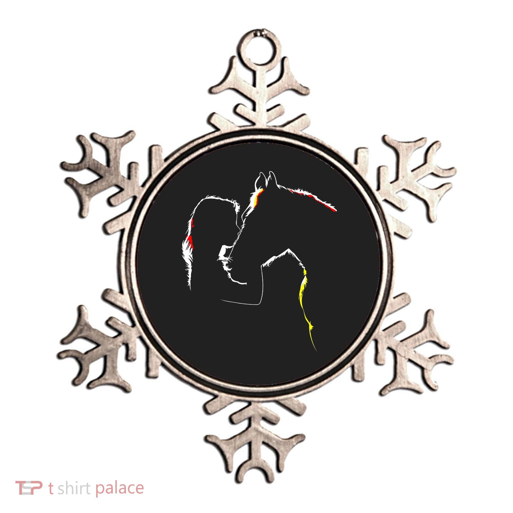 Horse Lover Outline Cute Gift Ornament