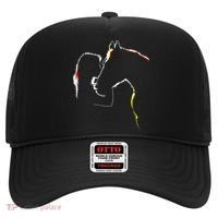 Horse Lover Outline Cute Gift Hat thumb 0
