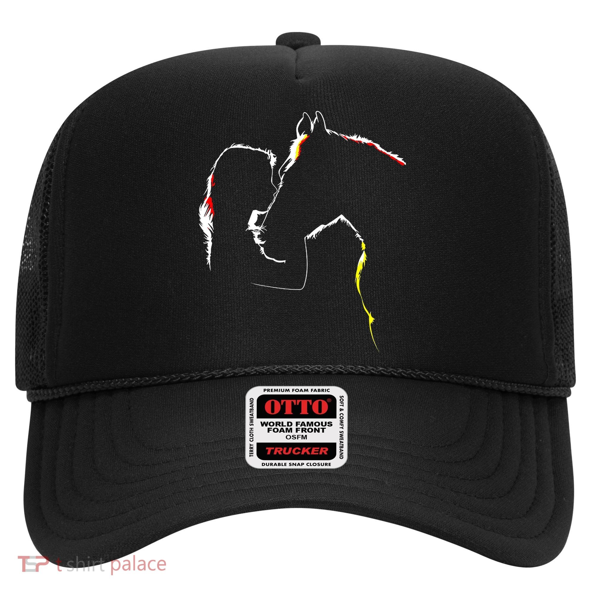 Horse Lover Outline Cute Gift Hat