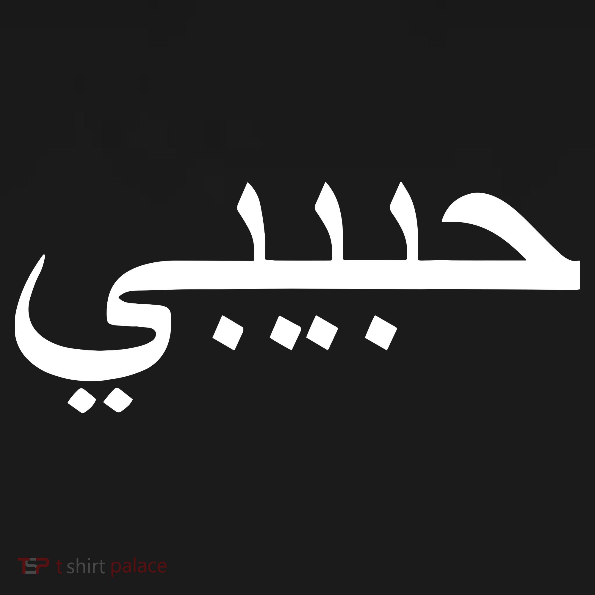 Habibi Loved One Arabic Language Halal Kids Long Sleeve Shirt