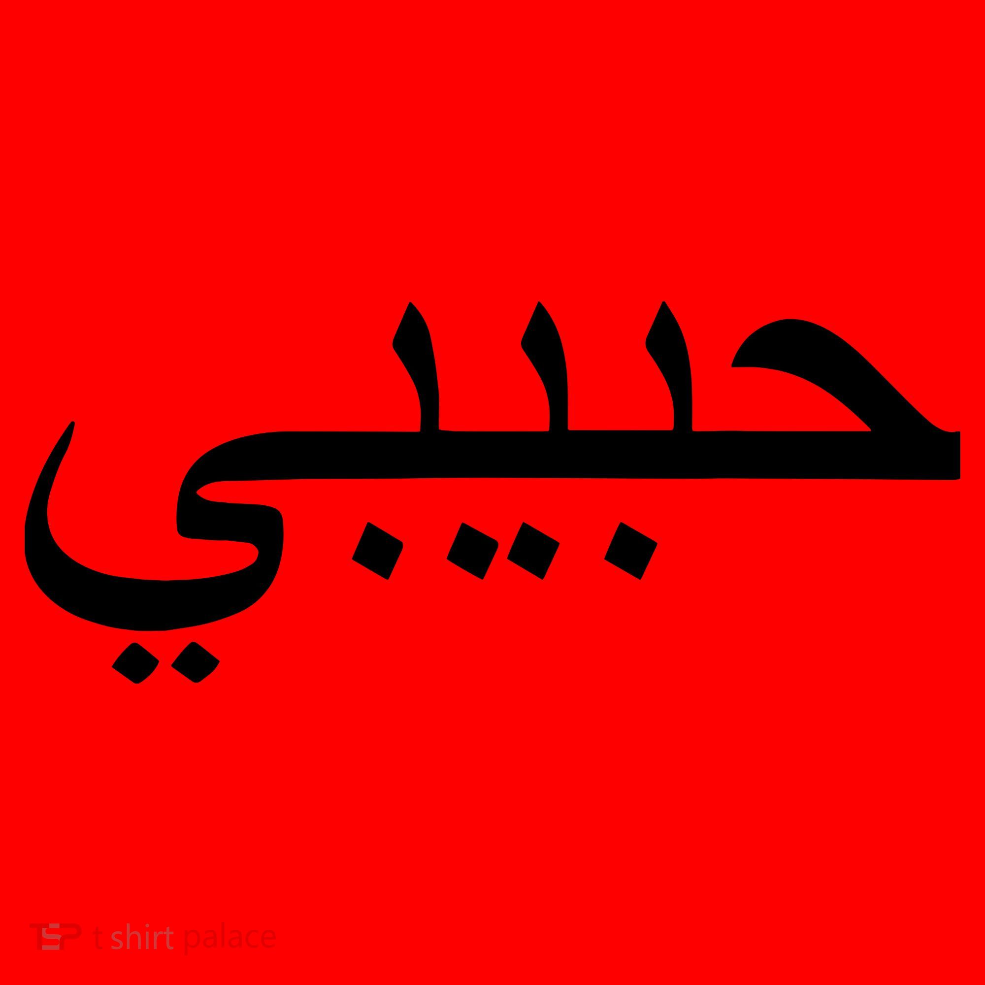 Habibi Loved One Arabic Language Halal Santa Hat