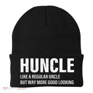 Huncle Like Regular Uncle Way More Good Looking Funny Uncle Beanie