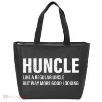 Huncle Like Regular Uncle Way More Good Looking Funny Uncle Tote Bag thumb 0