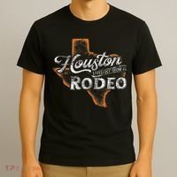 Houston Livestock  Rodeo S Western Aztec T-Shirt thumb 3