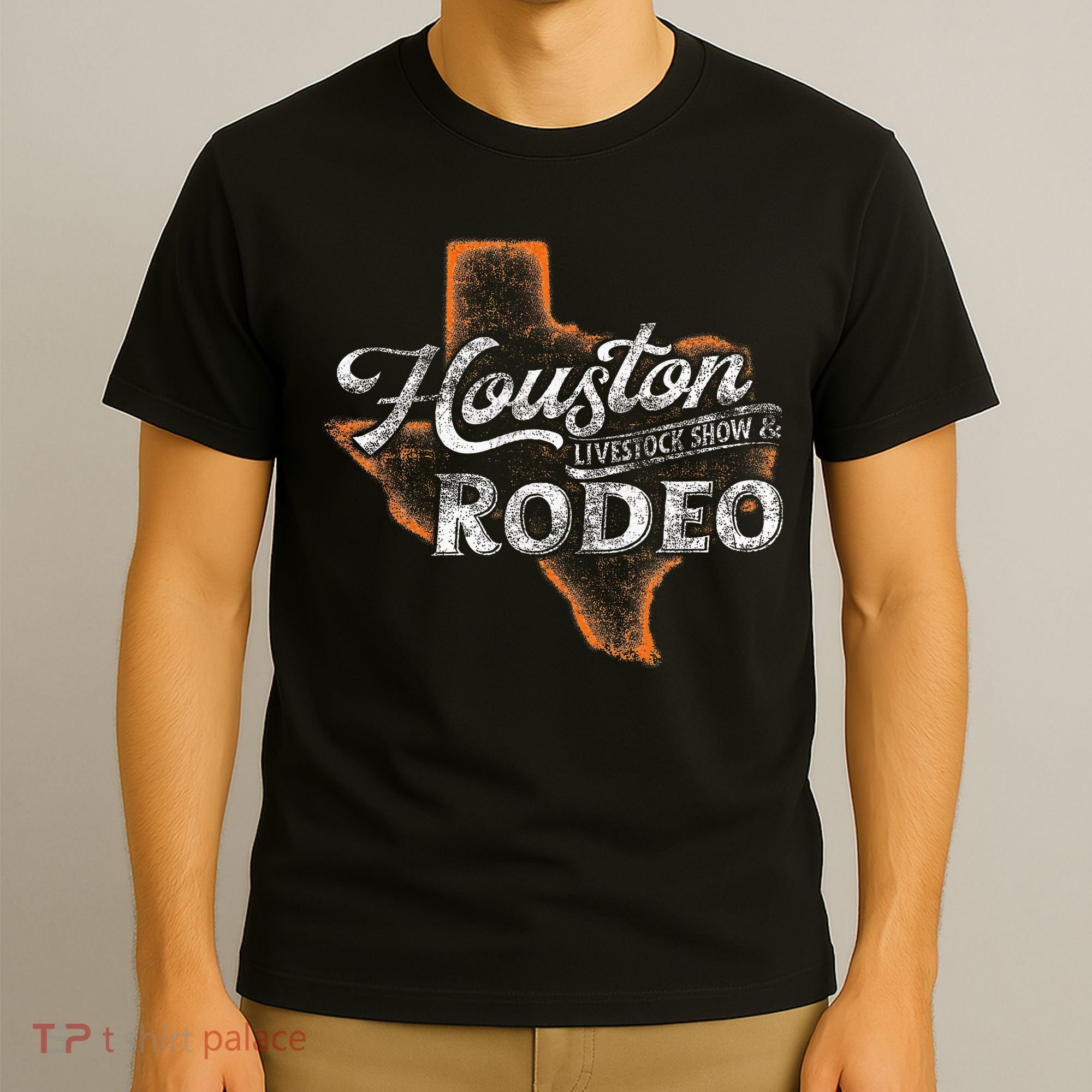 Houston Livestock  Rodeo S Western Aztec T-Shirt