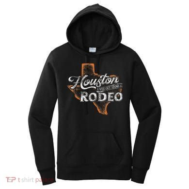 Houston Livestock  Rodeo S Western Aztec Women's Hoodie