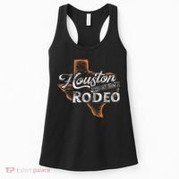 Houston Livestock  Rodeo S Western Aztec Women's Tank Top thumb 0