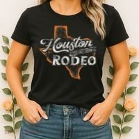 Houston Livestock  Rodeo S Western Aztec Women's T-Shirt thumb 2