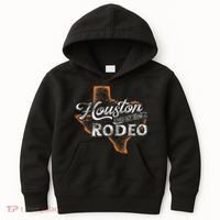 Houston Livestock  Rodeo S Western Aztec Kids Hoodie thumb 0