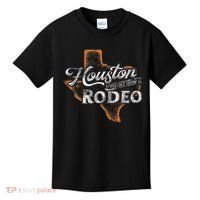 Houston Livestock  Rodeo S Western Aztec Kids T-Shirt thumb 0