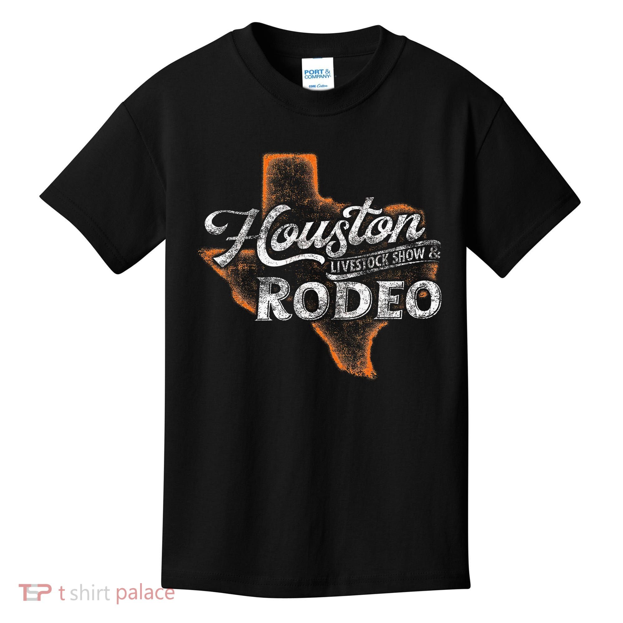 Houston Livestock  Rodeo S Western Aztec Kids T-Shirt