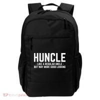 Huncle Like Regular Uncle Way More Good Looking Funny Backpack thumb 0