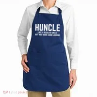 Huncle Like Regular Uncle Way More Good Looking Funny Apron thumb 2
