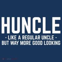 Huncle Like Regular Uncle Way More Good Looking Funny Kids Sweatshirt thumb 2