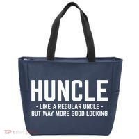 Huncle Like Regular Uncle Way More Good Looking Funny Tote Bag thumb 0