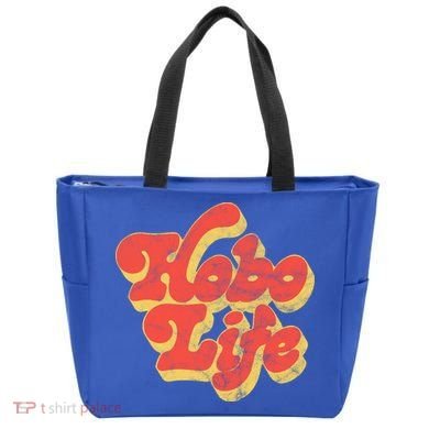 Hobo Life Retro Vintage Tote Bag