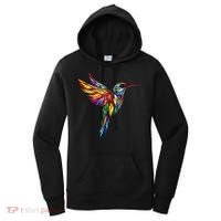 Hummingbird Lovers Stained Glass Hummingbird  Women's Hoodie thumb 0
