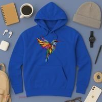Hummingbird Lovers Stained Glass Hummingbird  Hoodie thumb 3