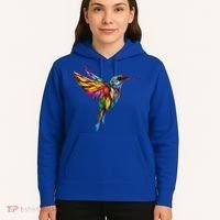 Hummingbird Lovers Stained Glass Hummingbird  Hoodie thumb 5