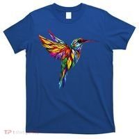 Hummingbird Lovers Stained Glass Hummingbird  T-Shirt thumb 0