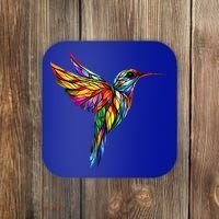 Hummingbird Lovers Stained Glass Hummingbird  Coaster thumb 0
