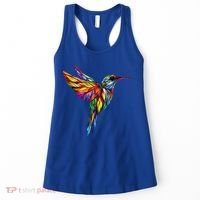 Hummingbird Lovers Stained Glass Hummingbird  Women's Tank Top thumb 0
