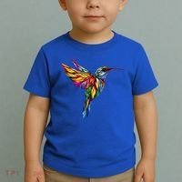 Hummingbird Lovers Stained Glass Hummingbird  Toddler T-Shirt thumb 2