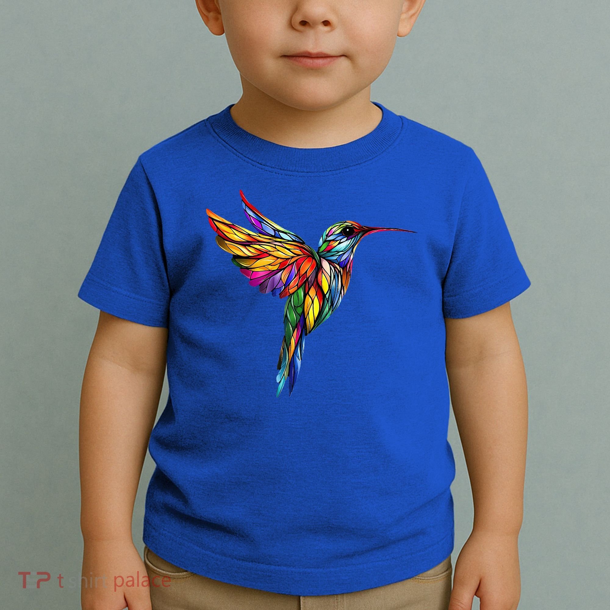 Hummingbird Lovers Stained Glass Hummingbird  Toddler T-Shirt