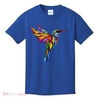 Hummingbird Lovers Stained Glass Hummingbird  Kids T-Shirt thumb 0