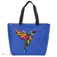 Hummingbird Lovers Stained Glass Hummingbird  Tote Bag thumb 0