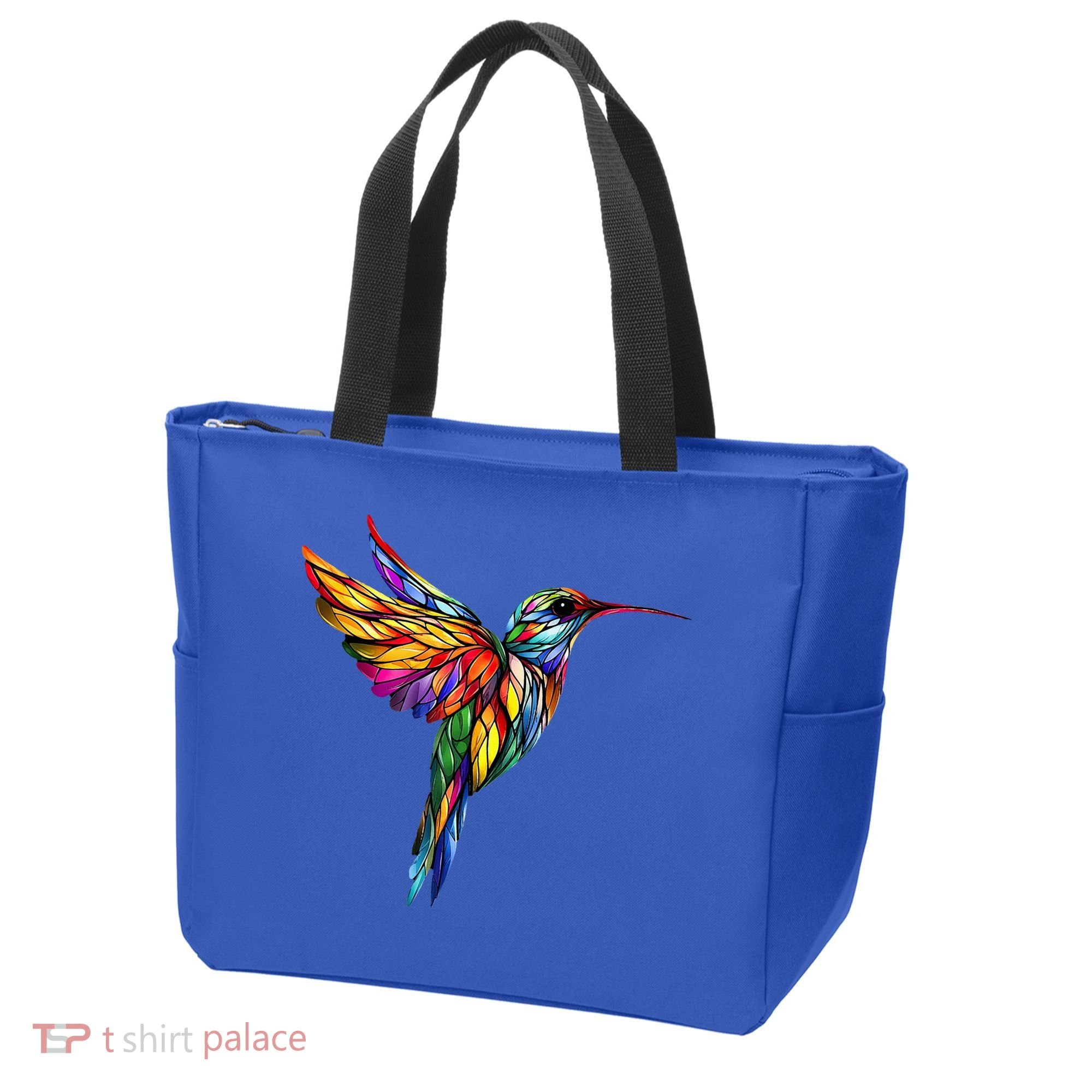 Hummingbird Lovers Stained Glass Hummingbird  Tote Bag