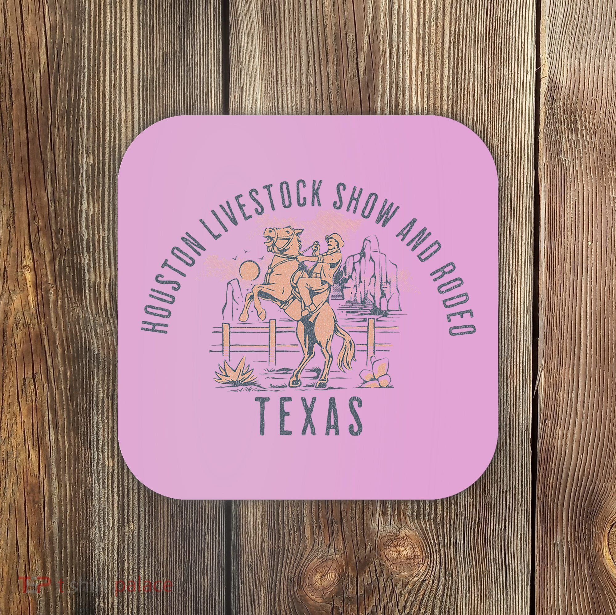 Houston Livestock Show And Rodeo Texas Cowboy And Horse Coaster