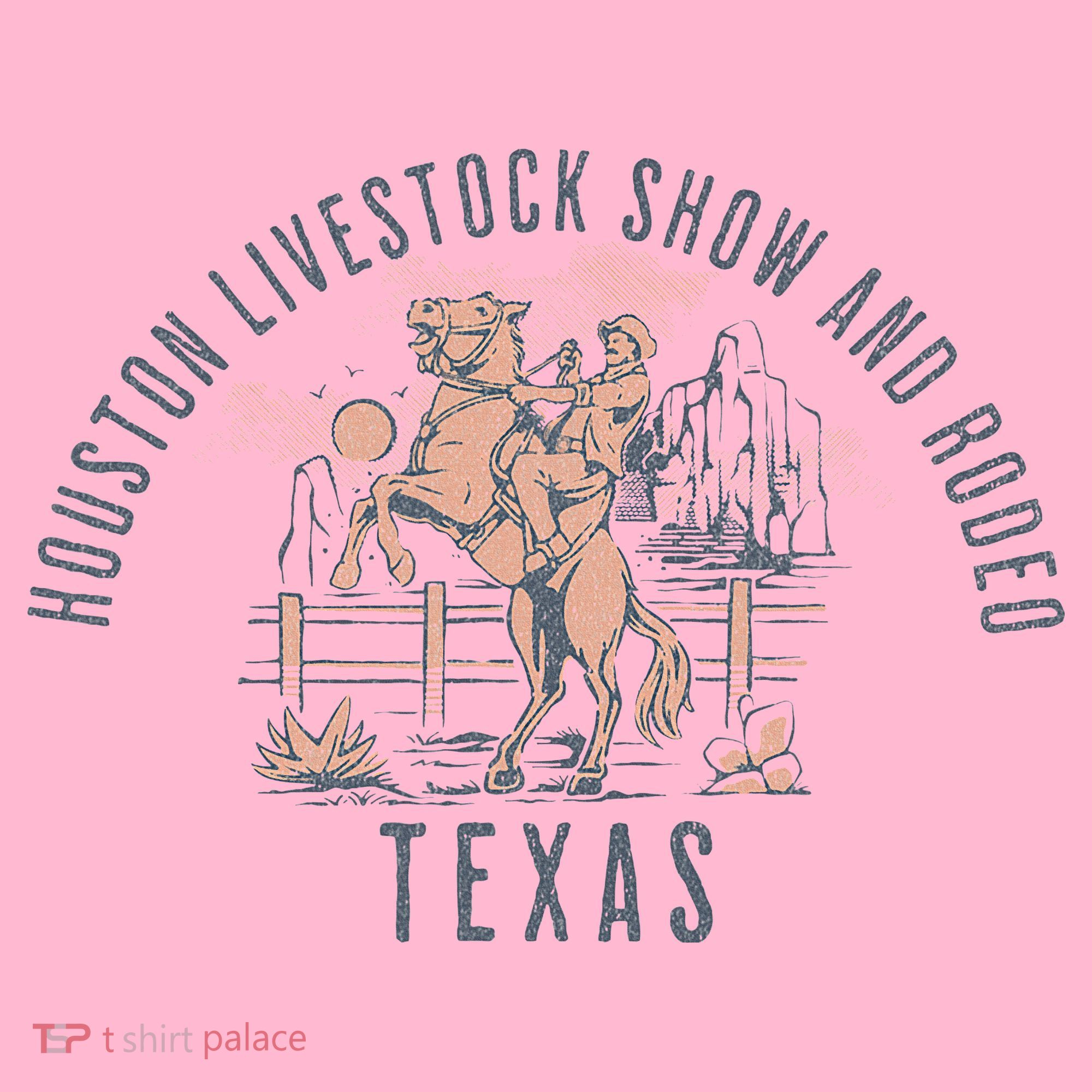 Houston Livestock Show And Rodeo Texas Cowboy And Horse Coaster
