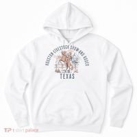Houston Livestock Show And Rodeo Texas Cowboy And Horse Hoodie thumb 0