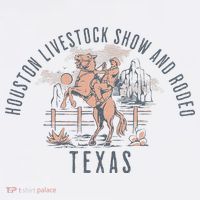 Houston Livestock Show And Rodeo Texas Cowboy And Horse Women's T-Shirt thumb 6