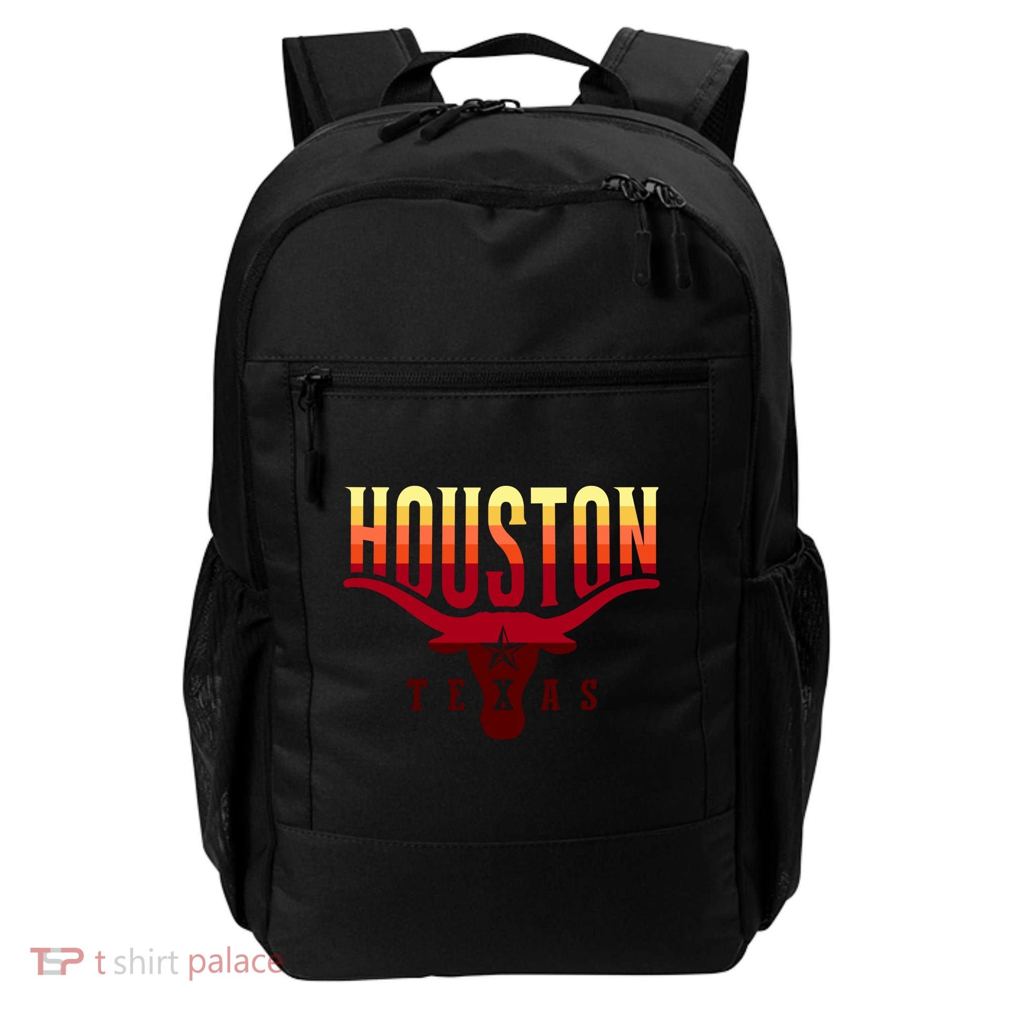 Houston Longhorn Sunset Logo Backpack