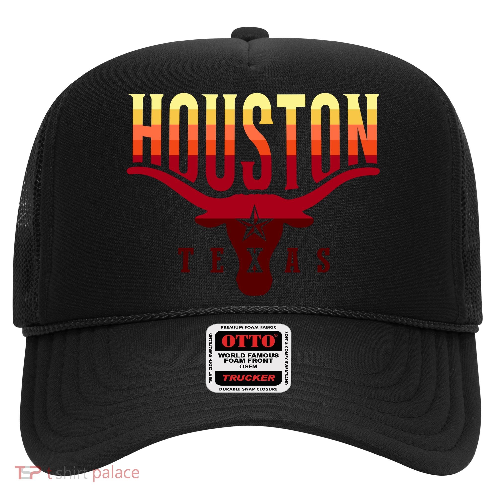 Houston Longhorn Sunset Logo Hat